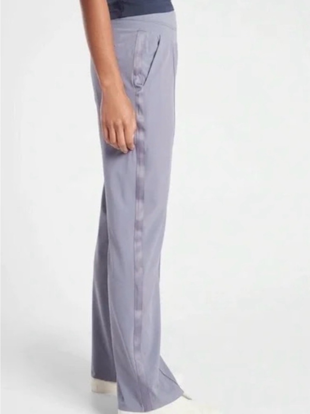 NWOT Athleta LAVENDER Nolita Wide Leg Pull-On Pants Size - 20